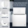 imageAntarctic Star 70 Cu ft Chest Freezer 68to 4 Free Standing Top open Door Compact Freezer with Adjustable Temperature Defrost Water DrainPower Saving WhiteWHITE68200
