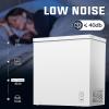 imageAntarctic Star 70 Cu ft Chest Freezer 68to 4 Free Standing Top open Door Compact Freezer with Adjustable Temperature Defrost Water DrainPower Saving WhiteWHITE68200
