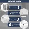 imageAntarctic Star 70 Cu ft Chest Freezer 68to 4 Free Standing Top open Door Compact Freezer with Adjustable Temperature Defrost Water DrainPower Saving WhiteWhite