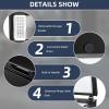 imageAntarctic Star 70 Cu ft Chest Freezer 68to 4 Free Standing Top open Door Compact Freezer with Adjustable Temperature Defrost Water DrainPower Saving WhiteBlack