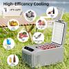 imageAntarctic Star Car Refrigerator 12 Volt Car Fridge 16 QT Portable Freezer Compressor Electric Cooler For Car Control Panel with Lock 468 12V DC amp 100V AC for CarRVCampingTravel