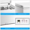 imageAntarctic Star Chest Freezer 100 Cubic Feet Compact Freezer with 3 Removable Baskets Free Standing Top Open Door Deep Freezer 7Level Adjustable Temperature WhiteWhite