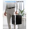 imageAntarctic Star Compact Mini Fridge Portable Small Refrigerator with ACDC Power 10 Liter 26 Gal Small Cosmetics Cooler for Beverage Food Skincare Bedroom Office and Car Black