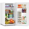 imageAntarctic Star Compact Refrigerator with Freezer 32 CuFt Mini Fridge with Adjustable ThermostatSingle DoorRemovable Glass Shelves for DormKitchenOfficeWHITE