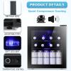 imageAntarctic Star Mini Fridge Cooler  60 Can Beverage Refrigerator Glass Door for Beer Soda Wine  Glass Door Small Drink Dispenser Clear Front Removable for Home Office Bar 16cuft