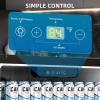 imageAntarctic Star Mini Fridge Cooler  70 Can Beverage Refrigerator Glass Door for Beer Soda or Wine Small Drink Dispenser Machine Removable for Home Office or Bar Chiller 16cuftSilver