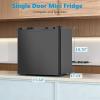 imageAntarctic Star Mini Fridge with Freezer Rated 16 cuft Small Upright Refrigerator with Removable Shelves 7 Adjustable Thermostat Low Noise for BedroomApartmentOfficePurple