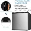 imageAntarctic Star Upright Freezer 21 Cuft Compact Mini Freezer with Reversible Single Door Temperature Control Removable Shelves Small freezer Stainless Steel for Dorms Home Office WhiteSilver