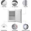 imageAntarctic Star Upright Freezer 21 Cuft Compact Mini Freezer with Reversible Single Door Temperature Control Removable Shelves Small freezer Stainless Steel for Dorms Home Office WhiteWhite