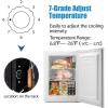 imageAntarctic Star Upright Freezer 21 Cuft Compact Mini Freezer with Reversible Single Door Temperature Control Removable Shelves Small freezer Stainless Steel for Dorms Home Office WhiteWhite