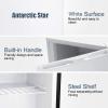 imageAntarctic Star Upright Freezer 21 Cuft Compact Mini Freezer with Reversible Single Door Temperature Control Removable Shelves Small freezer Stainless Steel for Dorms Home Office WhiteWhite