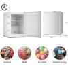 imageAntarctic Star Upright Freezer 21 Cuft Compact Mini Freezer with Reversible Single Door Temperature Control Removable Shelves Small freezer Stainless Steel for Dorms Home Office WhiteWhite
