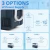 imageMini Fridge Car Accessories Cooler 55L Portable Car Fridge 12V Refrigerator with Large Capacity Cooling ZoneCooling Temp 1810  Heating Temp 3050 Mini Cooler with Freezer for Car RV Office45L