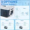 imageMini Fridge Car Accessories Cooler 55L Portable Car Fridge 12V Refrigerator with Large Capacity Cooling ZoneCooling Temp 1810  Heating Temp 3050 Mini Cooler with Freezer for Car RV Office35L