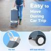 imageMini Fridge Car Accessories Cooler 55L Portable Car Fridge 12V Refrigerator with Large Capacity Cooling ZoneCooling Temp 1810  Heating Temp 3050 Mini Cooler with Freezer for Car RV Office55L