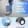 imageMini Fridge Car Accessories Cooler 55L Portable Car Fridge 12V Refrigerator with Large Capacity Cooling ZoneCooling Temp 1810  Heating Temp 3050 Mini Cooler with Freezer for Car RV Office35L