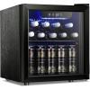 imageAntarctic Star 12 Bottle 48 Can Beverage Refrigerator Cooler  Mini Fridge Glass Door for Beer Soda Drinks or WineFreestanding Beverage Fridge for Home and Bar with Adjustable Shelving 13 Cu Ft