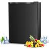 imageAntarctic Star 45 CuFt Compact Refrigerator with FreezerMini Fridge Single Door with Adjustable ThermostatRemovable Glass Shelves for ApartmentDormOfficeBLACKBLACK