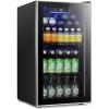 imageAntarctic Star Beverage Refrigerator Cooler  120 Can Mini Fridge Glass Door for Soda Beer or Wine Small Drink Dispenser Clear Front for Home Office or Bar32 cuft