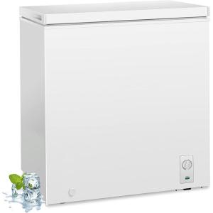 imageAntarctic Star 70 Cu ft Chest Freezer 68to 4 Free Standing Top open Door Compact Freezer with Adjustable Temperature Defrost Water DrainPower Saving WhiteWHITE68200