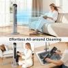 imageAntarctic Star T36 Tower Fan36 Inch Bladeless Oscillating Fan with Remote 6 Speeds amp 4 Modes LED Display 9H Timer Quiet Floor Standing Fan for Bedroom Living Room Office WhiteGREY