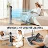 imageAntarctic Star T36 Tower Fan36 Inch Bladeless Oscillating Fan with Remote 6 Speeds amp 4 Modes LED Display 9H Timer Quiet Floor Standing Fan for Bedroom Living Room Office WhiteGREY