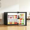 imageAntarctic Star Compact Refrigerator17 CuFt Single Door Small Fridge with FreezerWith Removable Glass Shelf and Adjustable Thermostatfor DormOfficeApartmentBLACK