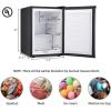 imageAntarctic Star Upright Freezer 11 Cuft Compact Mini Freezer with Reversible Single Door Temperature Control Removable Shelves Small freezer Stainless Steel for Dorms Home Office BlackSilver