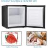 imageAntarctic Star Upright Freezer 11 Cuft Compact Mini Freezer with Reversible Single Door Temperature Control Removable Shelves Small freezer Stainless Steel for Dorms Home Office BlackBlack