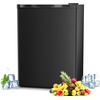 image:imageAntarctic Star 16 Cu Ft Mini Fridge with FreezerSmall Compact Refrigerator with Single Reversible Door Removable Shelves 7 Adjustable Thermostat for DormBedroomOfficeBlackBLACK