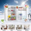 image:imageAntarctic Star 16 Cu Ft Mini Fridge with FreezerSmall Compact Refrigerator with Single Reversible Door Removable Shelves 7 Adjustable Thermostat for DormBedroomOfficeBlackWHITE