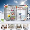 image:imageAntarctic Star 16 Cu Ft Mini Fridge with FreezerSmall Compact Refrigerator with Single Reversible Door Removable Shelves 7 Adjustable Thermostat for DormBedroomOfficeBlackBLACK