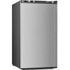 image:imageAntarctic Star 16 Cu Ft Mini Fridge with FreezerSmall Compact Refrigerator with Single Reversible Door Removable Shelves 7 Adjustable Thermostat for DormBedroomOfficeBlackSILVER