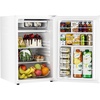 image:imageAntarctic Star 16 Cu Ft Mini Fridge with FreezerSmall Compact Refrigerator with Single Reversible Door Removable Shelves 7 Adjustable Thermostat for DormBedroomOfficeBlackWHITE