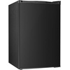image:imageAntarctic Star 16 Cu Ft Mini Fridge with FreezerSmall Compact Refrigerator with Single Reversible Door Removable Shelves 7 Adjustable Thermostat for DormBedroomOfficeBlackBLACK