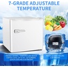 image:imageAntarctic Star Mini Upright Freezer 12 cuft Compact freezer with Removable Shelves and Adjustable Thermostatfor HomeKitchenOfficeWhite