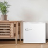 image:imageAntarctic Star Mini Upright Freezer 12 cuft Compact freezer with Removable Shelves and Adjustable Thermostatfor HomeKitchenOfficeWhite