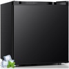 image:imageAntarctic Star 16 CuFt Compact Refrigerator with Freezer Mini fridge Removable Shelves 7 Adjustable Thermostat for Bedroom Apartment amp Office Black