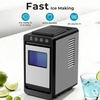 image:imageAntarctic Star Countertop Ice Maker 26lbs24H Ice Machine SelfCleaning Portable Ice Maker with 11lb Storage 8 Bullet Ice in 6 Mins Compact Ice Maker for HomeOfficeOutdoor BlackSteel