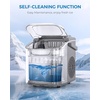 image:imageAntarctic Star Portable Ice Maker Countertop 18Lbs24H SelfCleaning Ice Machine with OneTouch Operation amp Ice Scoop Included for Home Kitchen Office BlackGrey