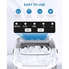 image:imageAntarctic Star Portable Ice Maker Countertop 18Lbs24H SelfCleaning Ice Machine with OneTouch Operation amp Ice Scoop Included for Home Kitchen Office BlackGrey