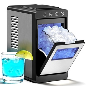image:imageAntarctic Star Countertop Ice Maker 26lbs24H Ice Machine SelfCleaning Portable Ice Maker with 11lb Storage 8 Bullet Ice in 6 Mins Compact Ice Maker for HomeOfficeOutdoor BlackSteel