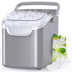 image:imageAntarctic Star Portable Ice Maker Countertop 18Lbs24H SelfCleaning Ice Machine with OneTouch Operation amp Ice Scoop Included for Home Kitchen Office BlackGrey