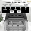 image:imageAntarctic Star Countertop Ice Maker Portable Ice Machine with Carry Handle 265Lbs24H 2 Sizes Bullet Ice 8Cubes in 6 Mins OfficeKitchenBar Whiteblack