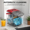 image:imageAntarctic Star Countertop Ice Maker Portable Ice Machine with Carry Handle 265Lbs24H 2 Sizes Bullet Ice 8Cubes in 6 Mins OfficeKitchenBar Whitered