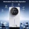 image:imageAntarctic Star Countertop Nugget Ice Maker Gen 2 SelfCleaning Portable Ice Machine 33 lbs24H 18L Water Tank 15 lbs Ice Storage Touch Screen amp Auto Ice Drop for HomeOfficeKitchen