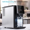 image:imageAntarctic Star Nugget Ice Maker Countertop SelfDispensing amp AutoCleaning 33LbsDay 18L Water Tank 15Lbs Ice Storage OneClick Operation Portable Ice Machine for Home Office RV