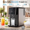 image:imageAntarctic Star Nugget Ice Maker Countertop SelfDispensing amp AutoCleaning 33LbsDay 18L Water Tank 15Lbs Ice Storage OneClick Operation Portable Ice Machine for Home Office RV