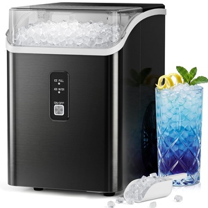 image:imageAntarctic Star Nugget Ice Maker Countertop Pebble Ice Makers with Soft Chewable Ice 35Lbs24H Portable Sonic Ice Machine with Ice Scoop amp Basket SelfCleaning for Home Kitchen Office RV Black