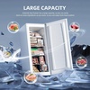 image:imageAntarctic Star 60 CuFt Upright Freezer Compact Stand Up Freezer with 7Temp Control Removable Glass Shelves Adjustable Legs amp Reversible Door for Home Apartment Dorm WhiteWhite